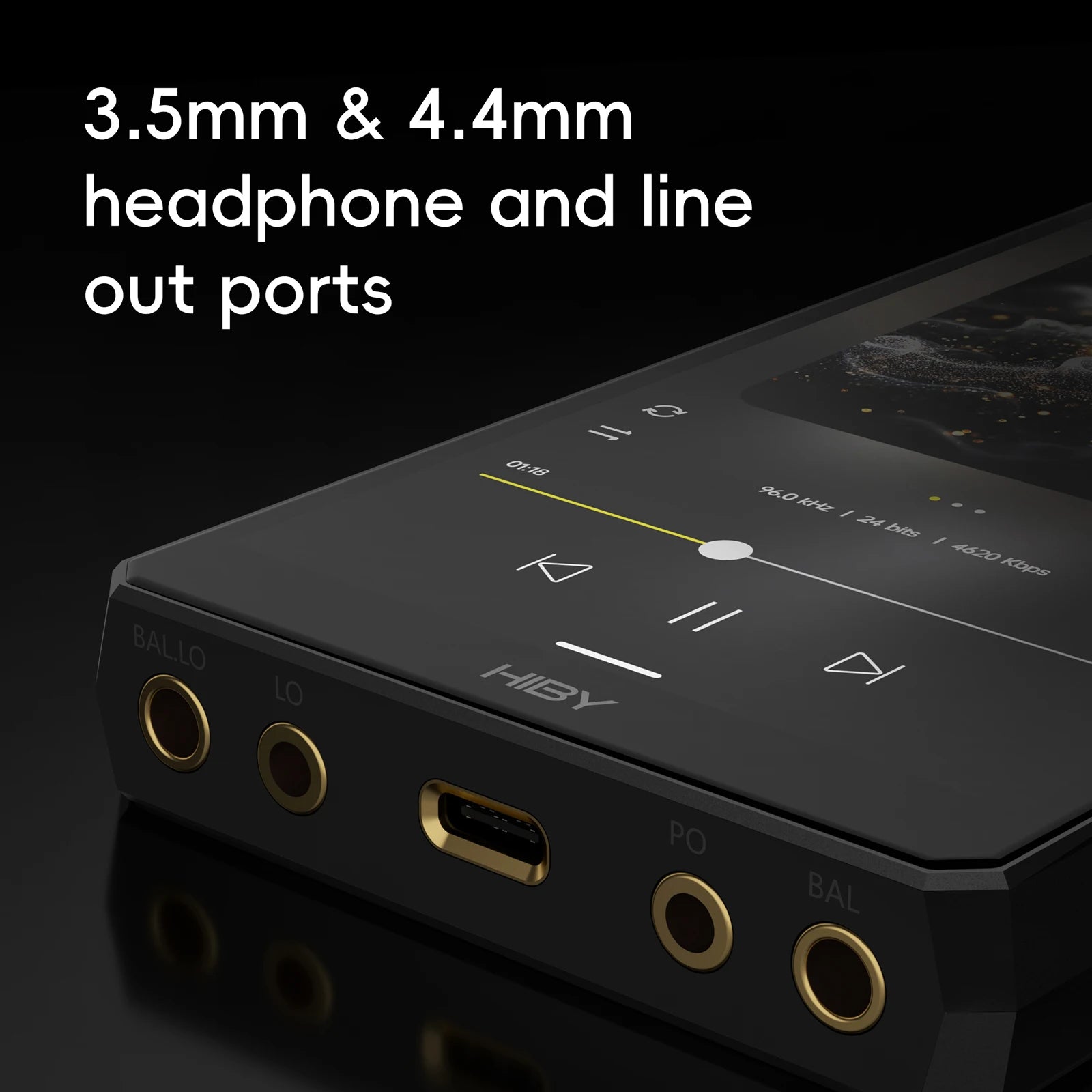 HiBy R6III 2025 / R6 Gen 3 Reproductor de Música Android 12 MP3 USB DAC HIFI WiFi Bluetooth 5.0 CS43198 *4 MQA16x DSD512 PCM768 4500mAh