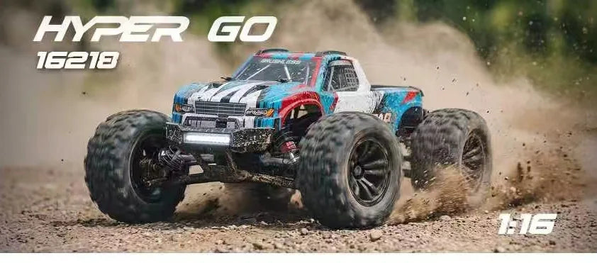 Nuevo Coche RC Mjx, Producto Nuevo, Escala 1:16, Sin Escobillas, Todoterreno, de Alta Velocidad, con Control Remoto, 16212 16213 4WD