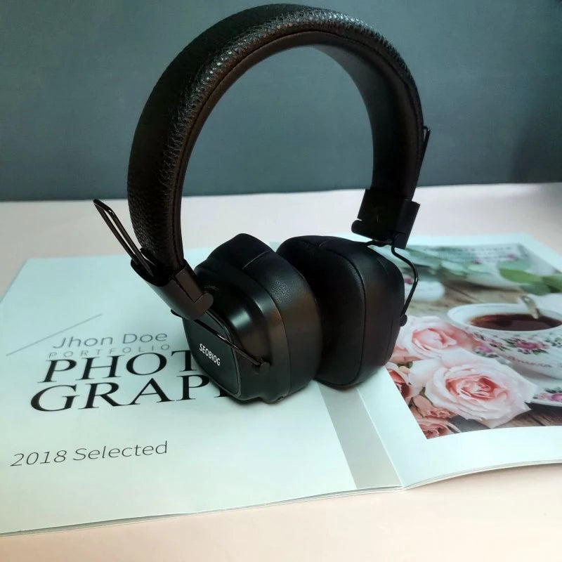 SEOBIOG Auriculares Bluetooth 5.3 Conexión Estable PC