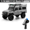Auto RC Crawler 1/18 4WD Todoterreno con Luces LED