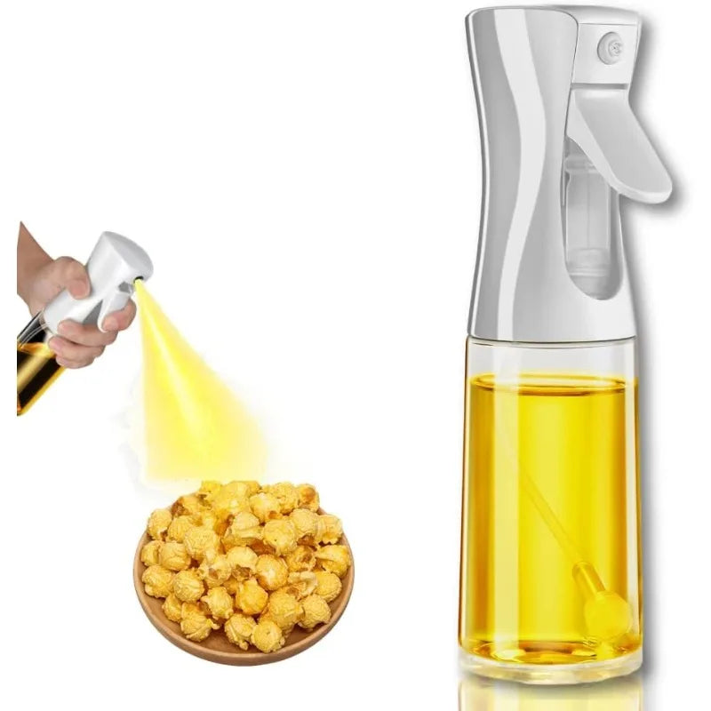 Pulverizador de aceite, botella pulverizadora de aceite de oliva de 200ml/300ml para freidora de aire de cocina, dispensador de aceite, pulverizador de cocina para aceite, vinagre