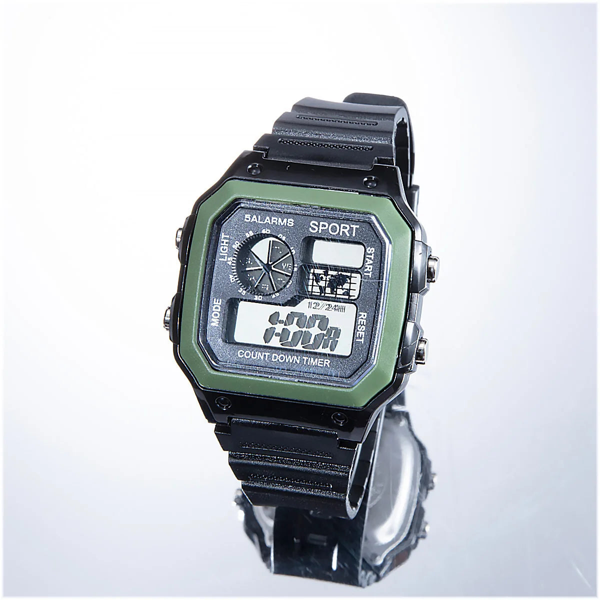 Reloj Deportivo YIKAZE Digital LED con Cuenta Atrás