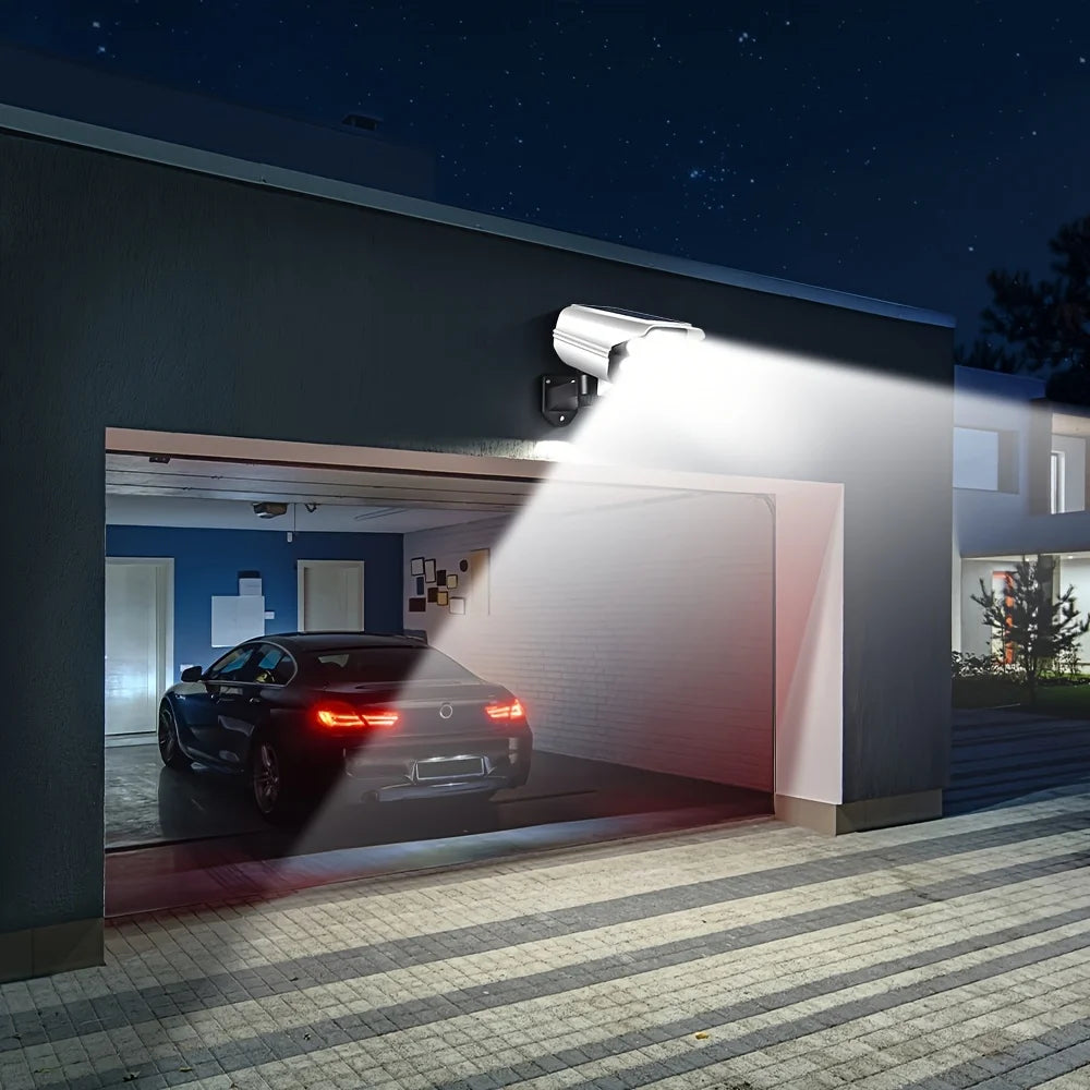 Luz Solar con Sensor de Movimiento para Exterior 77LED Reflector