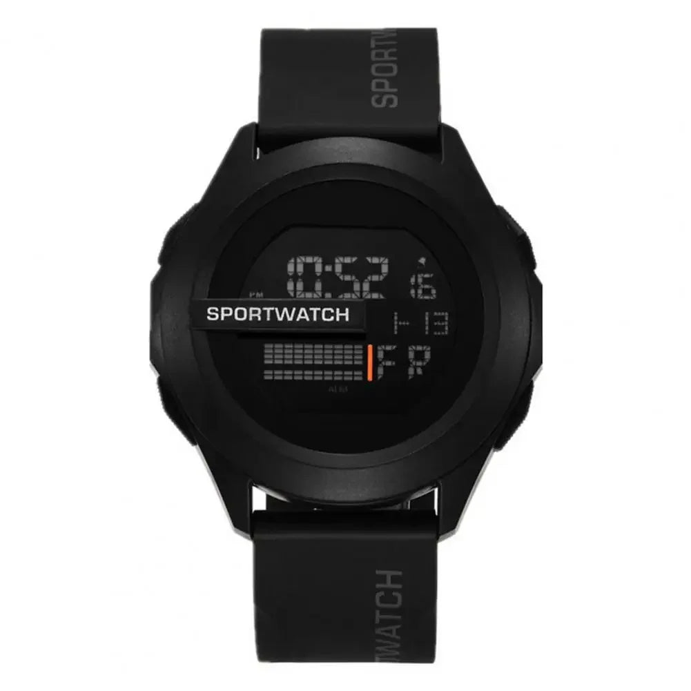 Relojes deportivos para hombre, reloj despertador multifunción para hombre, reloj Digital LED, reloj electrónico deportivo resistente al agua para hombre