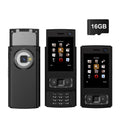 SERVO N95 PRO Slider teléfono móvil 2 SIM llamada grabación velocidad Dial Magic Voice Video Player linterna 2G GSM características teléfonos móviles