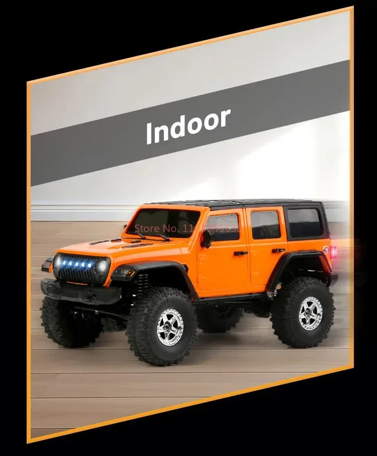JJRC C8801 PRO 1/18 Coche Todoterreno con Suspensión 4WD Totalmente Proporcional, Coche RC Eléctrico, Modelo de Juguete para Niños, Regalo