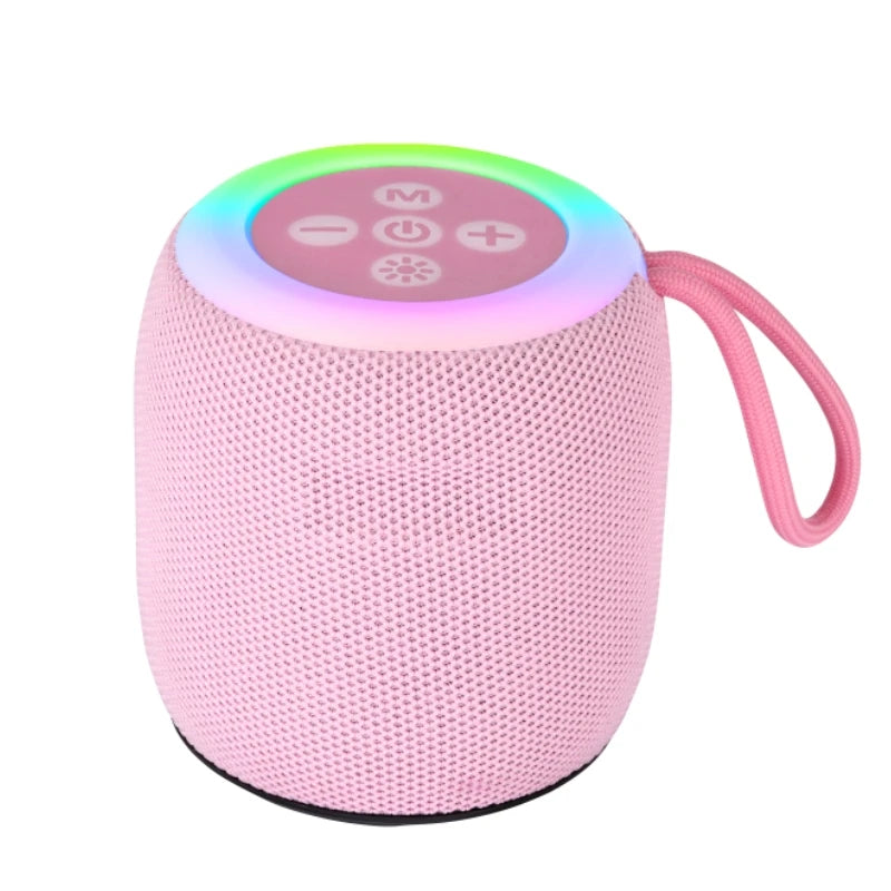 Parlante Bluetooth Portátil con Luces RGB y Sonido 5W