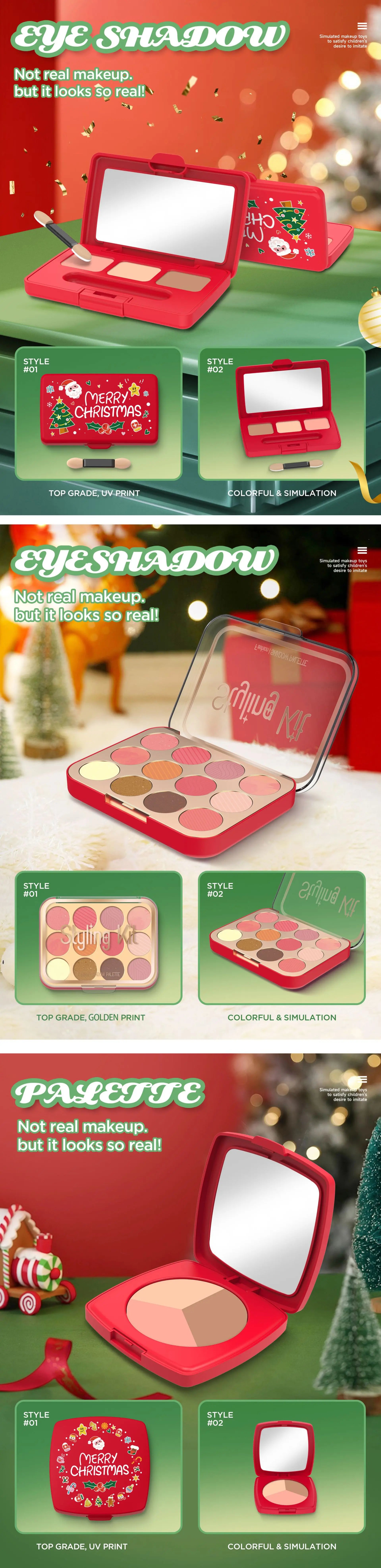 Set de Cosméticos de Juguete para Niñas Maquillaje de Imitación