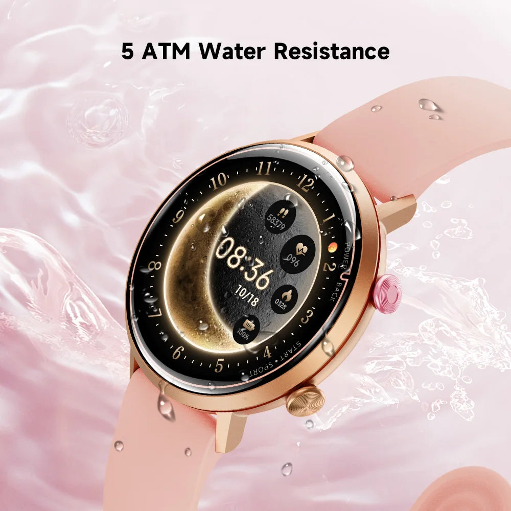 Reloj Inteligente Mujer Natación 50M Presión