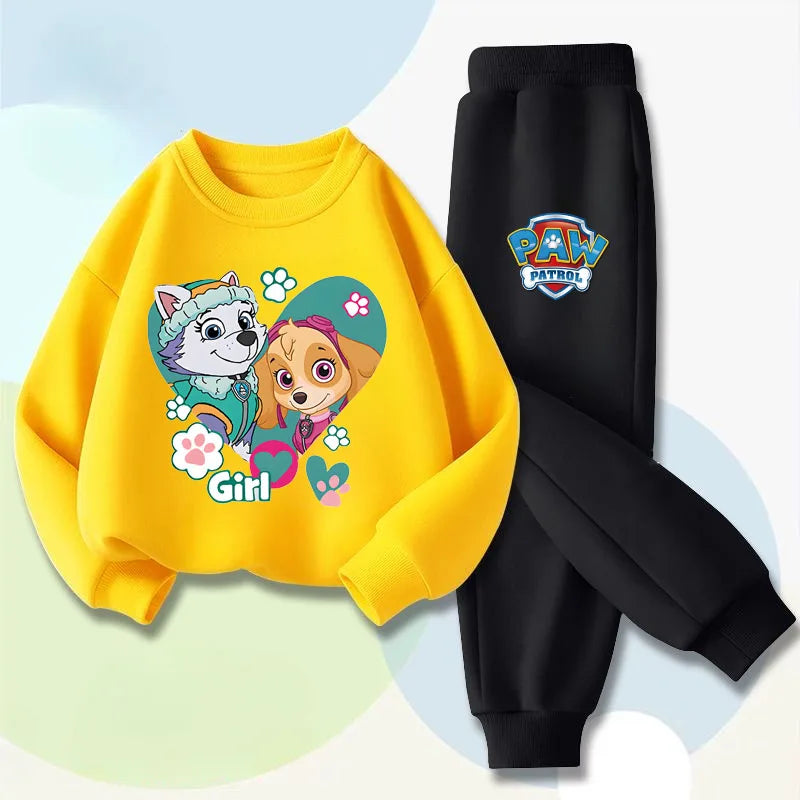 Conjunto de buzo y pantalón estampado PAW Patrol para niños