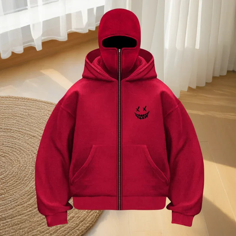 Buzo con Capucha y Cremallera para Hombre – Estilo Urbano