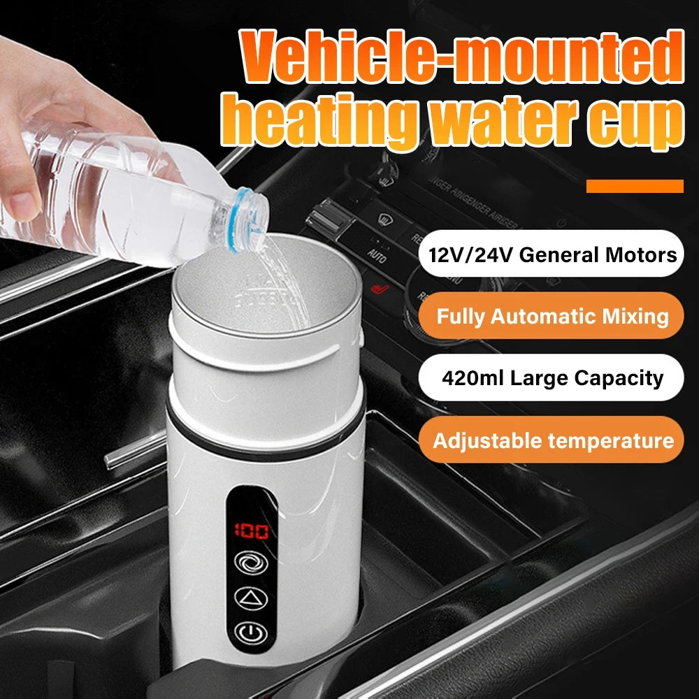Hervidor Eléctrico Portátil 420ml Control Temp