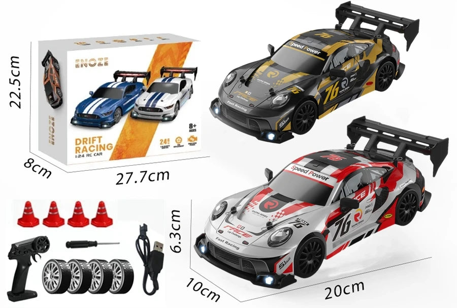 Coche RC Drift 4WD, Modelos GTR PRO y AE86 PRO