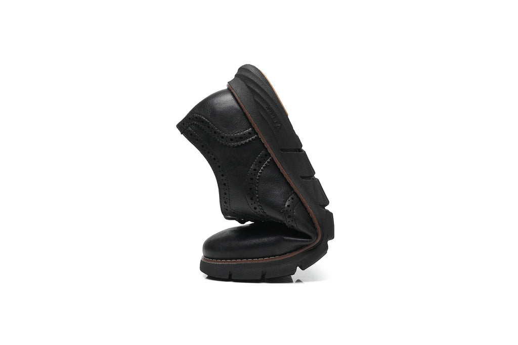 Zapatos Casuales de Cuero para Hombre con Cordones