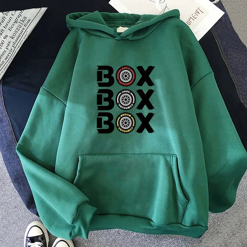 Hoodie Estampado con Capucha para Hombre - Estilo Casual Y2K