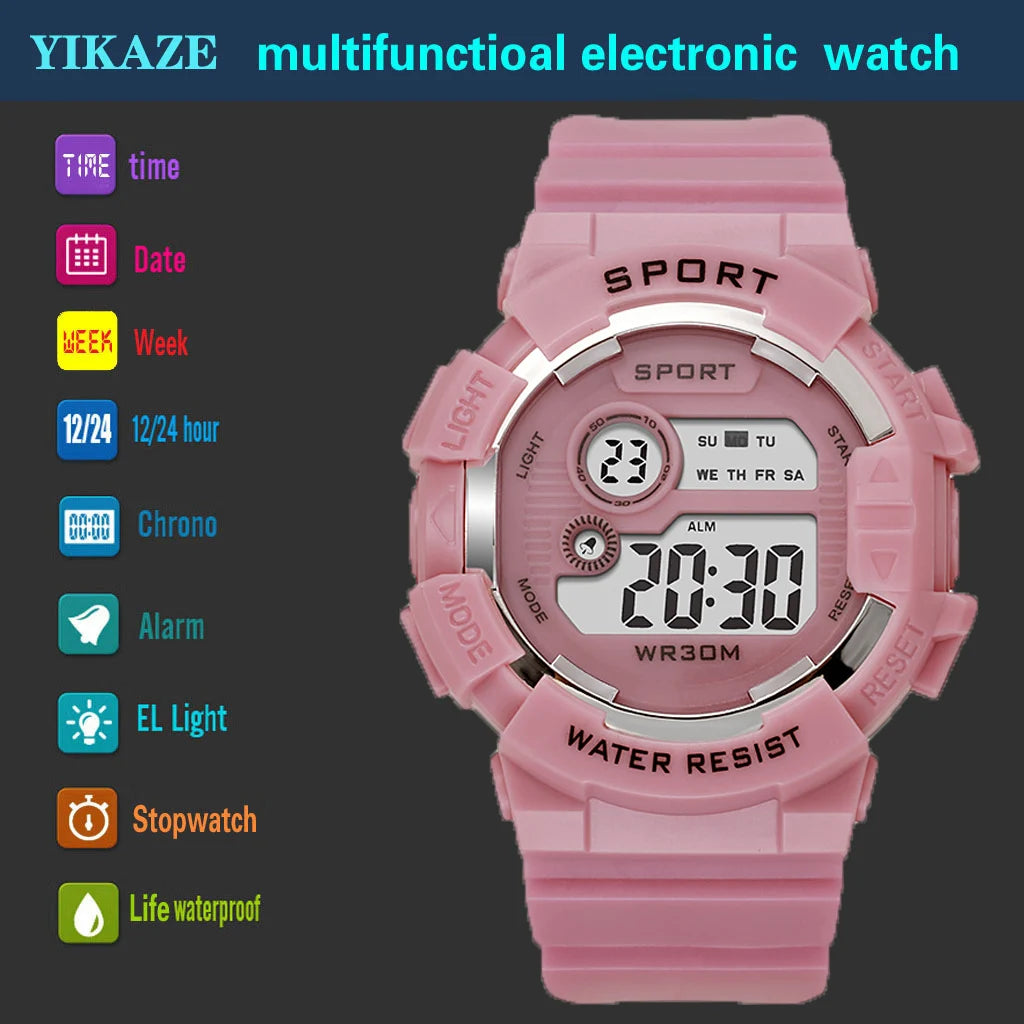 Reloj Despertador Infantil YIKAZE Pulsera Inteligente