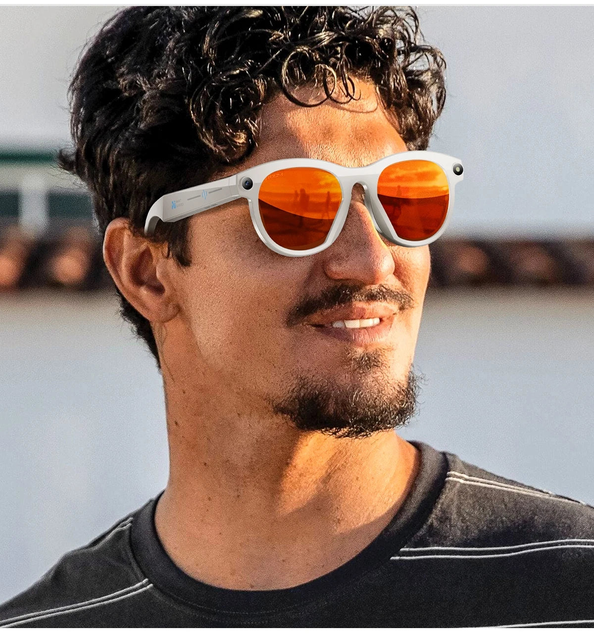 Gafas Inteligentes 4K con Cámara IA y Traducción