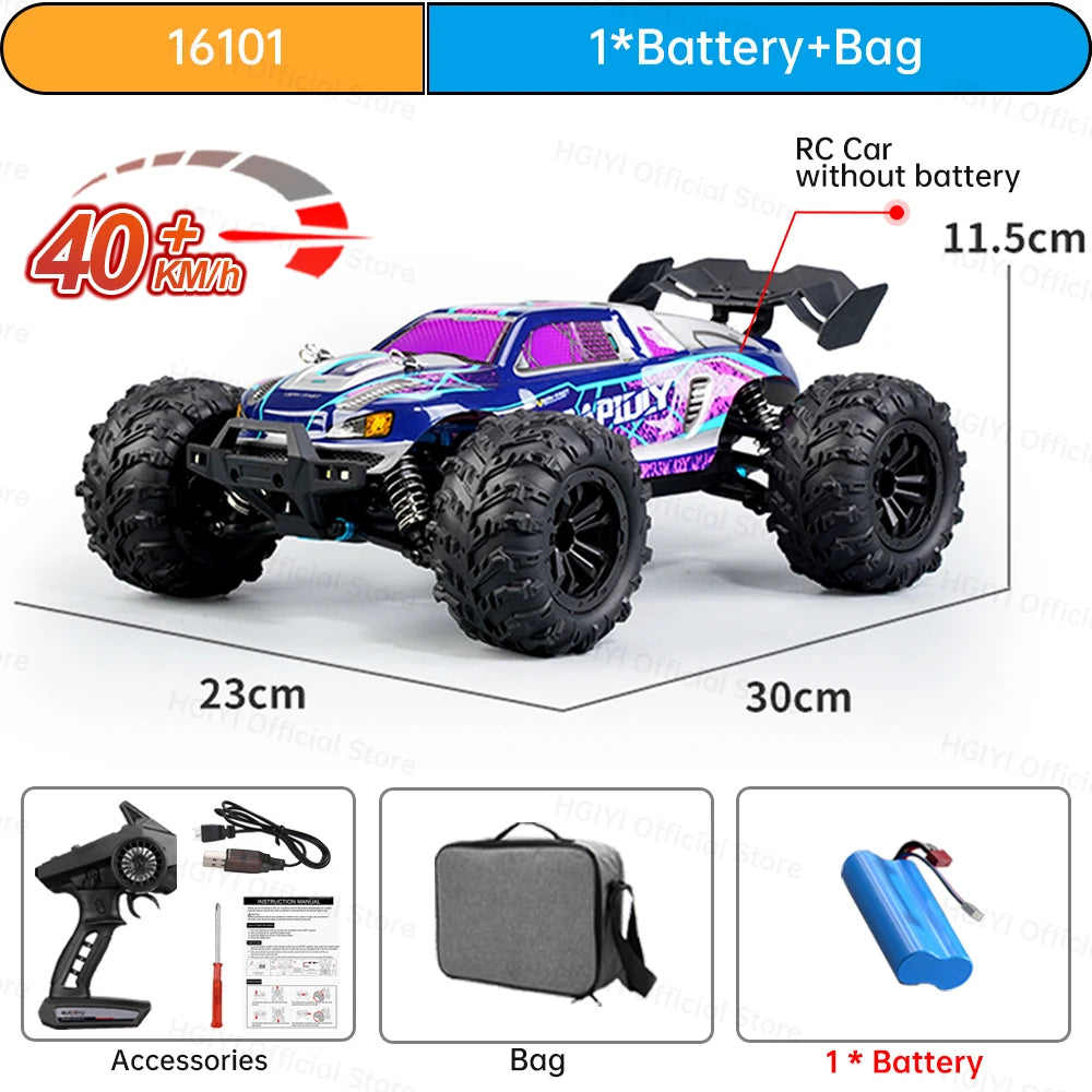 Teeggi 16101 /16102 PRO 1:16 70 KM/H carreras de deriva de alta velocidad SG116 MAX 4WD RC coche todoterreno monstruo camión juguetes para regalo de chico