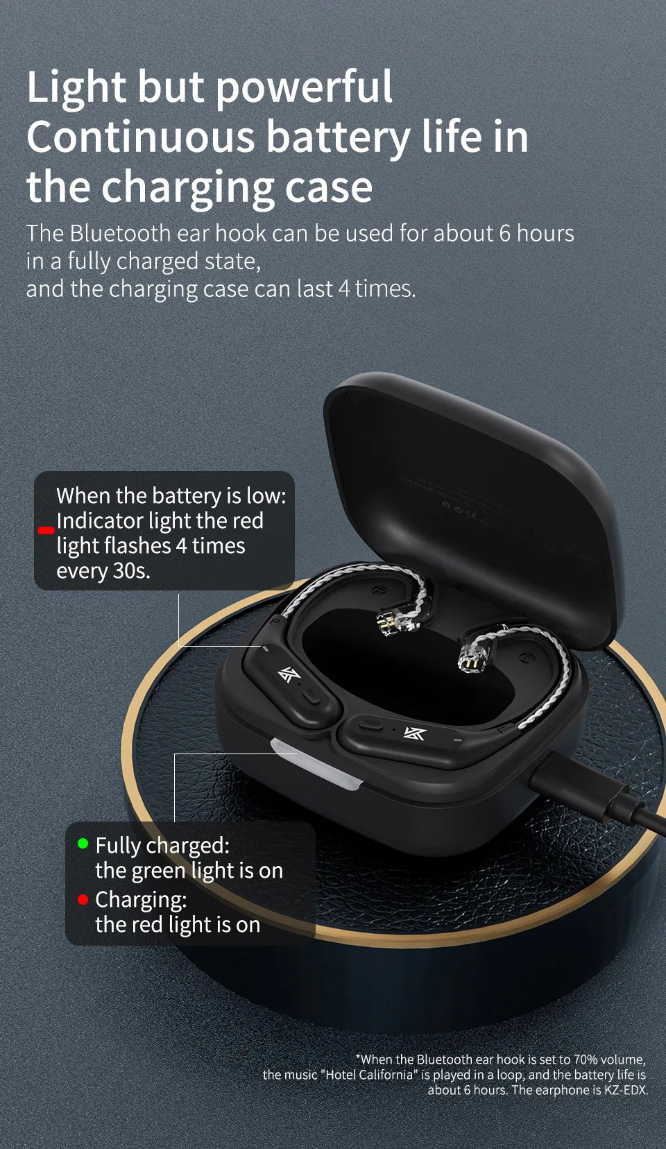 KZ AZ09 Cable Bluetooth 5.2 para Auriculares KZ