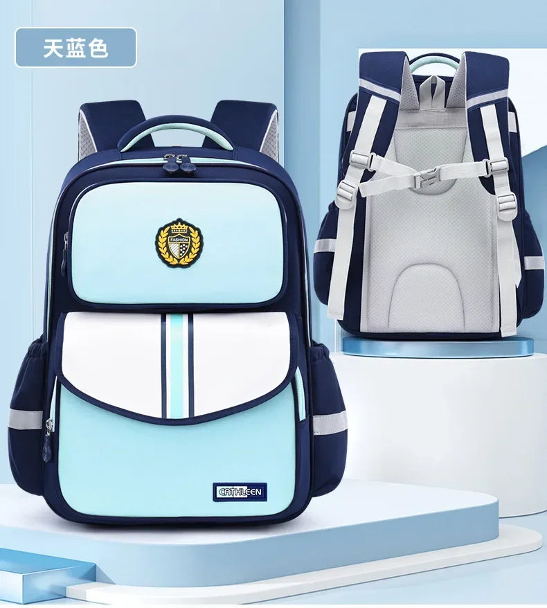 Mochila Escolar Ergonómica Impermeable para Niños