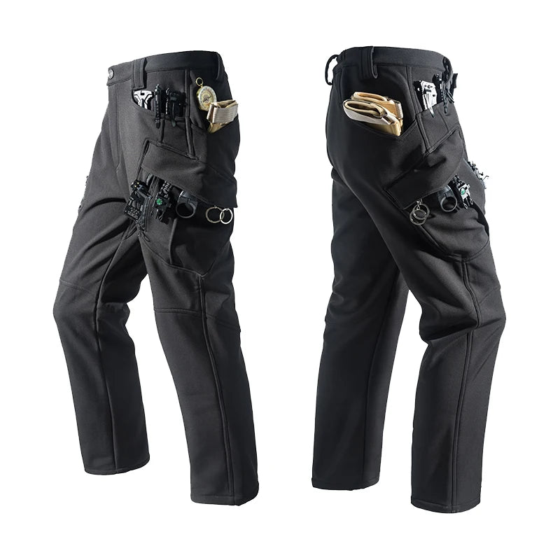 Chaquetas tácticas de piel de tiburón City Gargo para hombre, pantalones de senderismo, pesca, escalada, senderismo, pantalones informales para caza y acampada, M-5XL