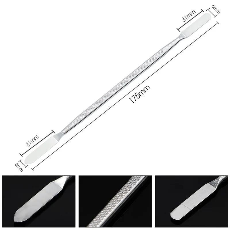 Kit de herramientas de reparación de teléfonos Universal, cuchillas de desmontaje, herramienta de apertura de palanca, Kit de desmontaje de palanca de Metal, espátula para teléfono, juego de herramientas de mano