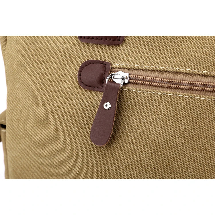 Bolso Bandolera Retro de Lona, Bolso de Mano para Viajar al Trabajo, Bolso de Hombro, Bolso de Trabajo, Bolso de Gran Capacidad