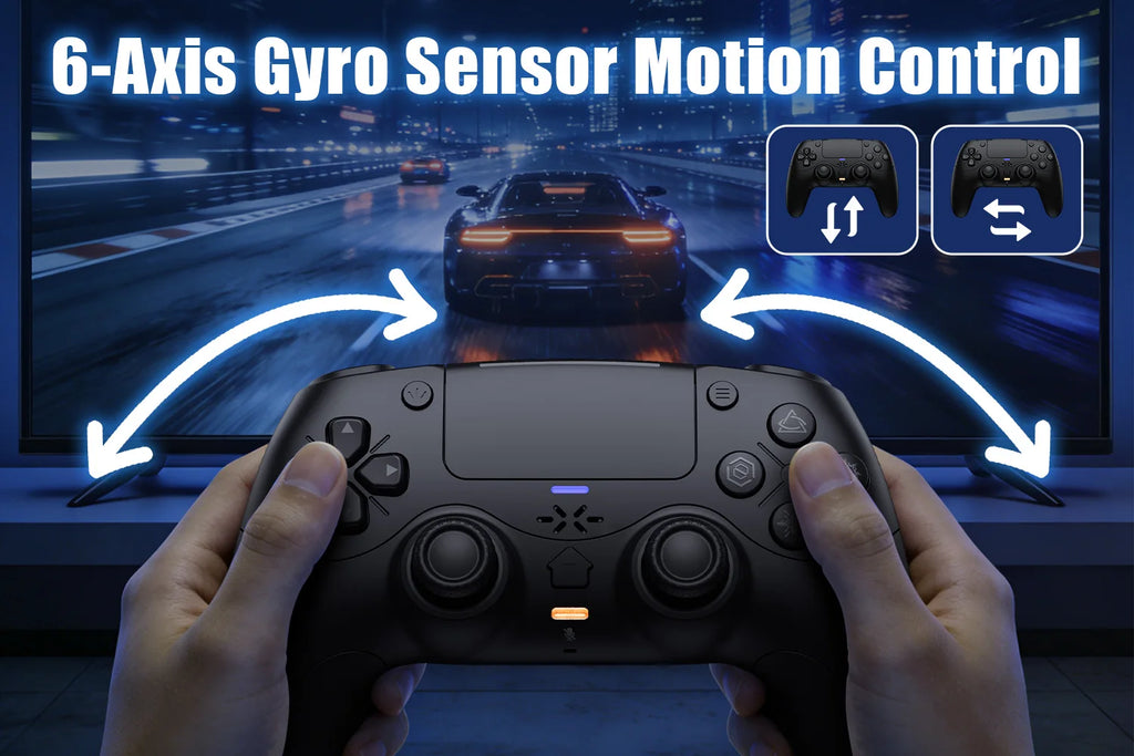 Mando inalámbrico para Playstation 5 con Turbo Dual Sense, vibración adaptativa, gatillos, micrófono externo, controlador de juegos para consola PS5