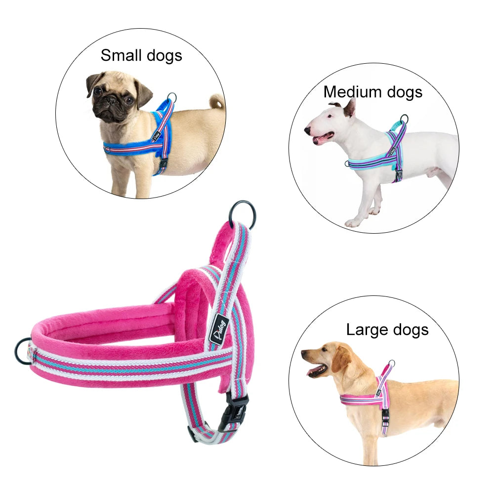 Chaleco Arnés Térmico para Perros – Acolchado y Ajustable