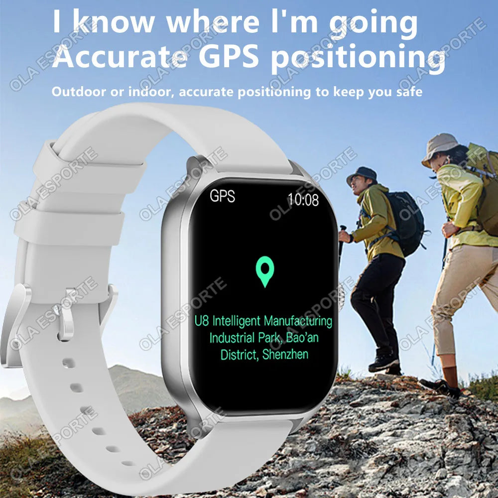 Nuevo Reloj Inteligente 2026 Android IOS, Pantalla a Color de 2.01 Pulgadas, Llamadas Bluetooth, Monitor de Oxígeno en Sangre/Presión Arterial, Reloj Inteligente para Hombre y Mujer Ma27