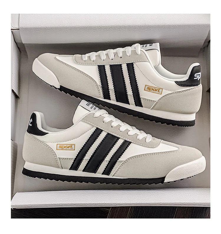 Zapatos Ligeros Estilo Forrest Gump para Hombre, Zapatillas Antideslizantes con Superficie Suave, Zapatos Casuales Retro Versátiles