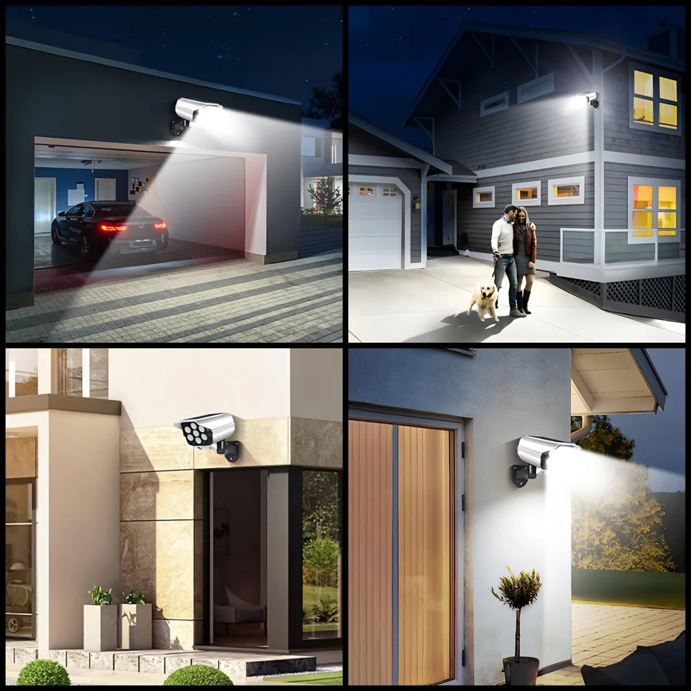 Luz Solar con Sensor de Movimiento para Exterior 77LED 2000 Lúmenes