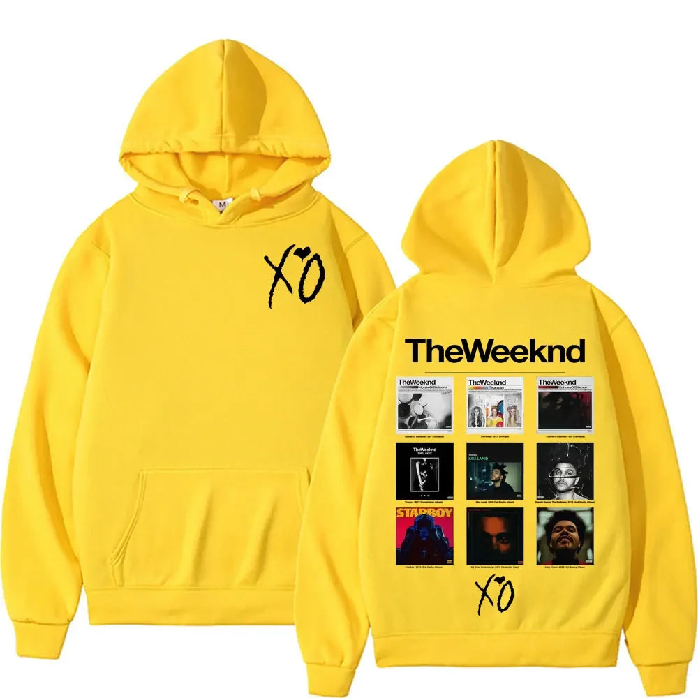 Buzo con Capucha The Weeknd | Hoodie Gráfico Unisex Hip Hop