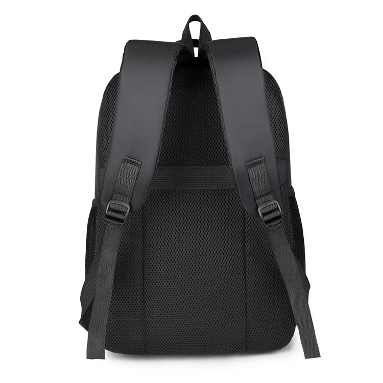 Mochila de gran capacidad - Hecha de tela resistente, con cierre de cremallera, adecuada para bolsas profesionales para portátiles, mochilas de viaje