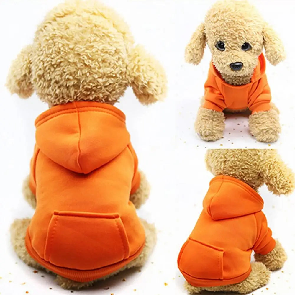 Buzo con Capucha para Perro - Abrigo de Algodón para Mascotas