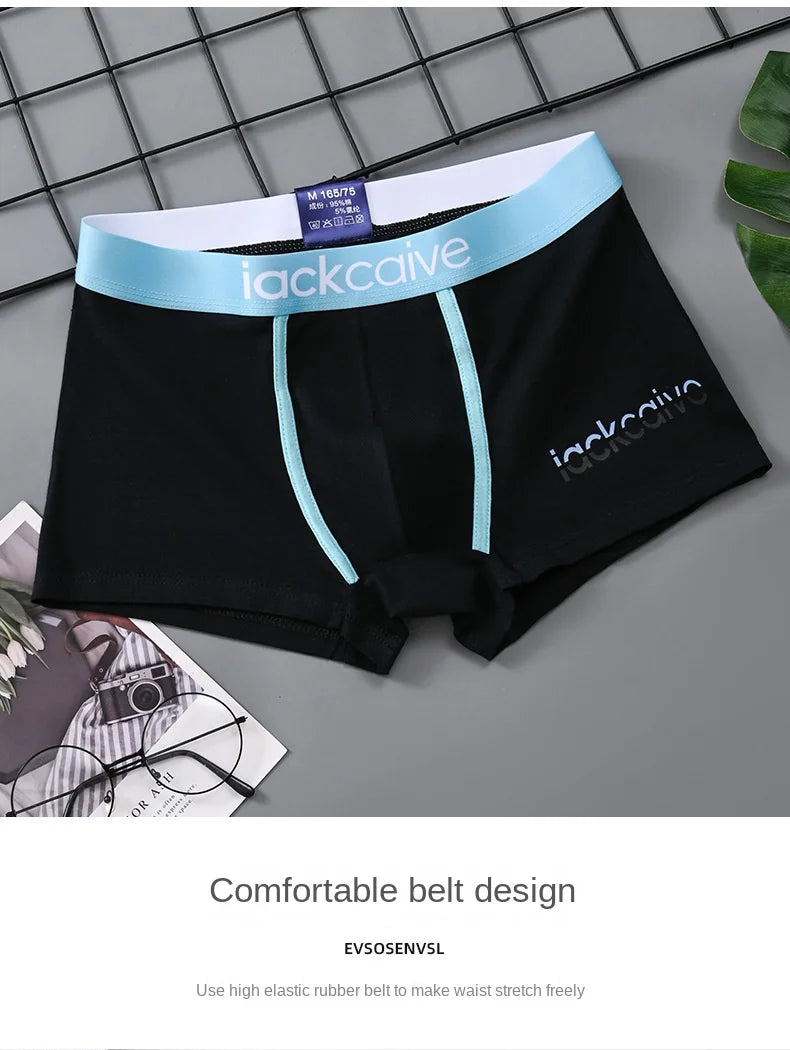 1 Uds. Ropa interior Boxer para hombre, calzoncillos sexis, Boxers de algodón, calzoncillos para hombre, pantalones cortos para hombre, lencería convexa en U, lotes al por mayor