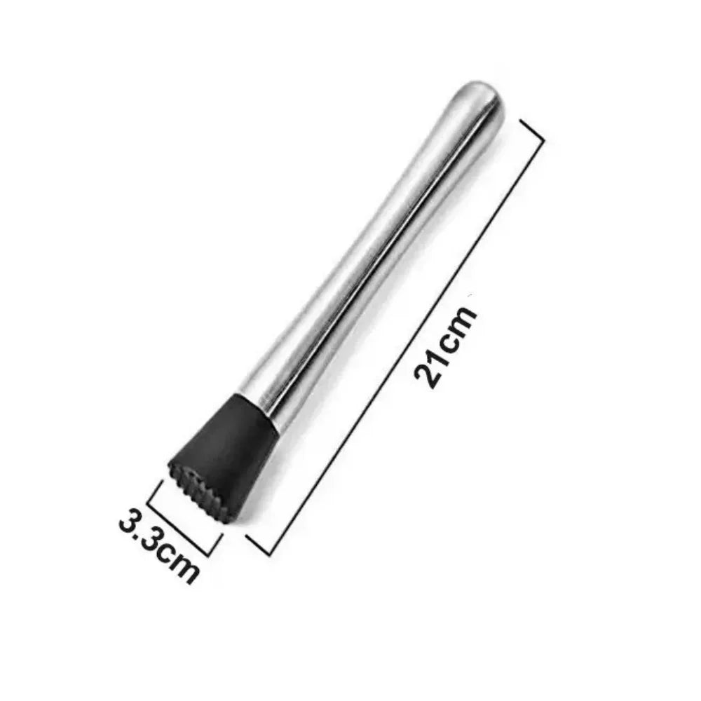 Muddler de acero inoxidable para bar 21/30cm
