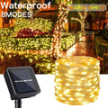 Guirnalda de Luces Solares 1000 LED para Jardín y Fiestas