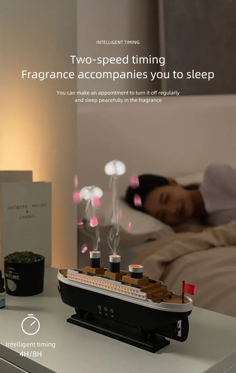 Humidificador Titanic con Control Remoto 250ml