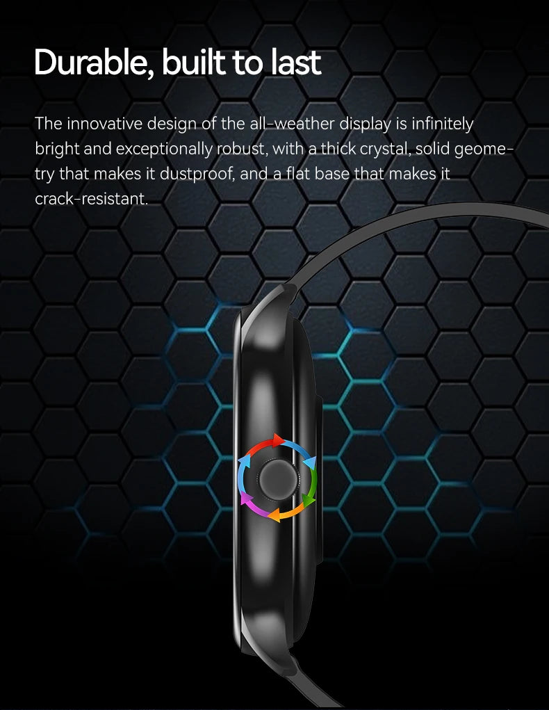 LAXASFIT Reloj Inteligente Táctil Bluetooth