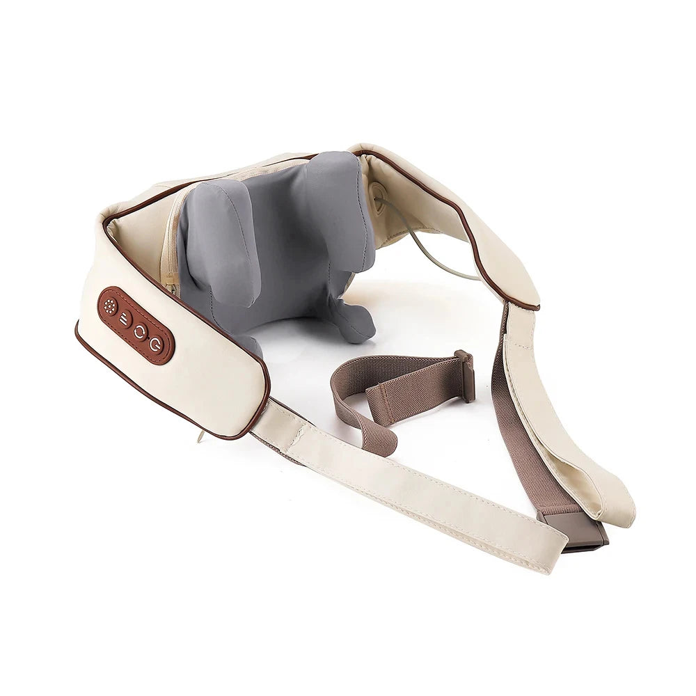 Masajeador Inalámbrico de Cuello y Hombros 26W con Motor