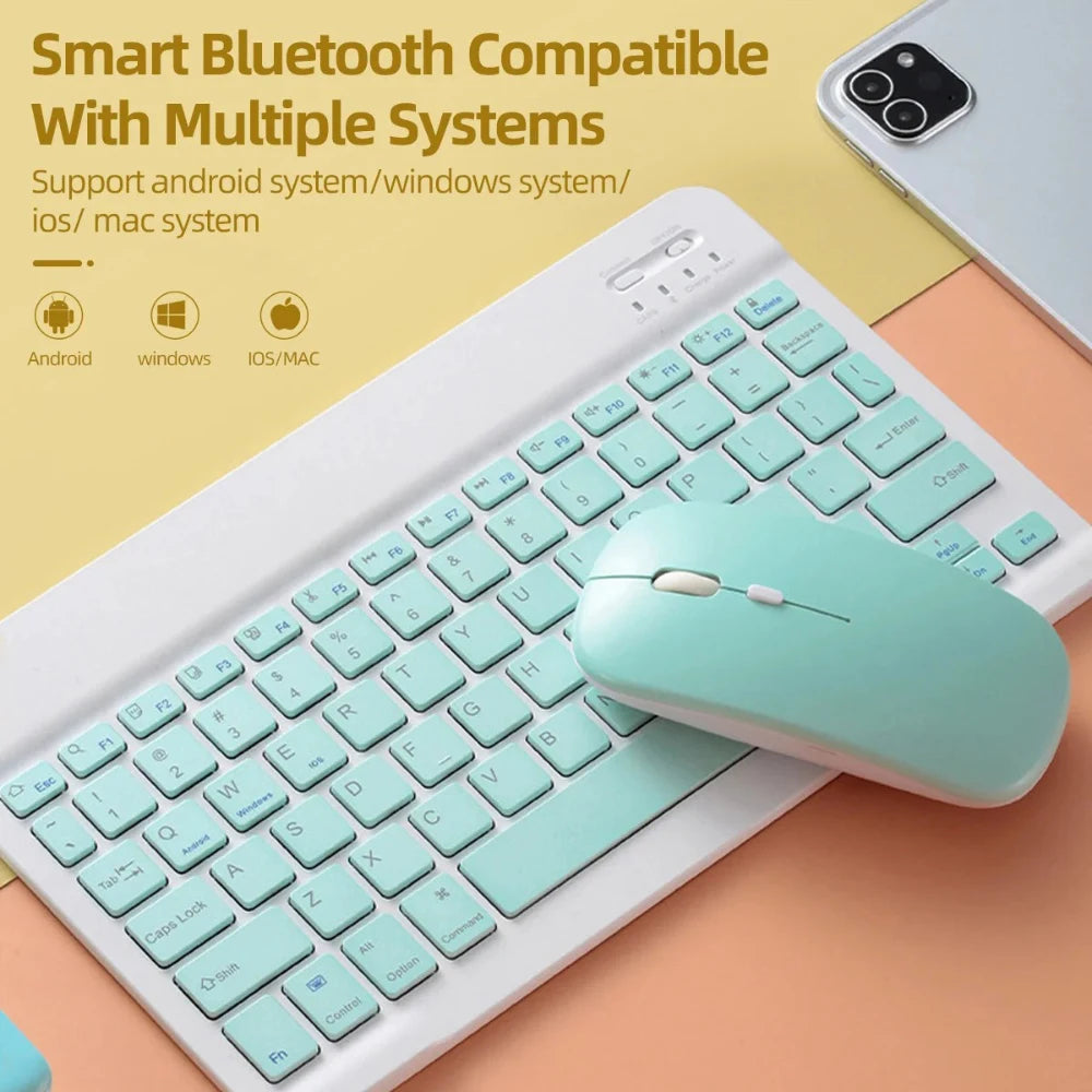 Ratón Bluetooth silencioso Marcaron ordenador portátil ratón óptico inalámbrico para iPad Samsung tableta ratones universales silenciosos