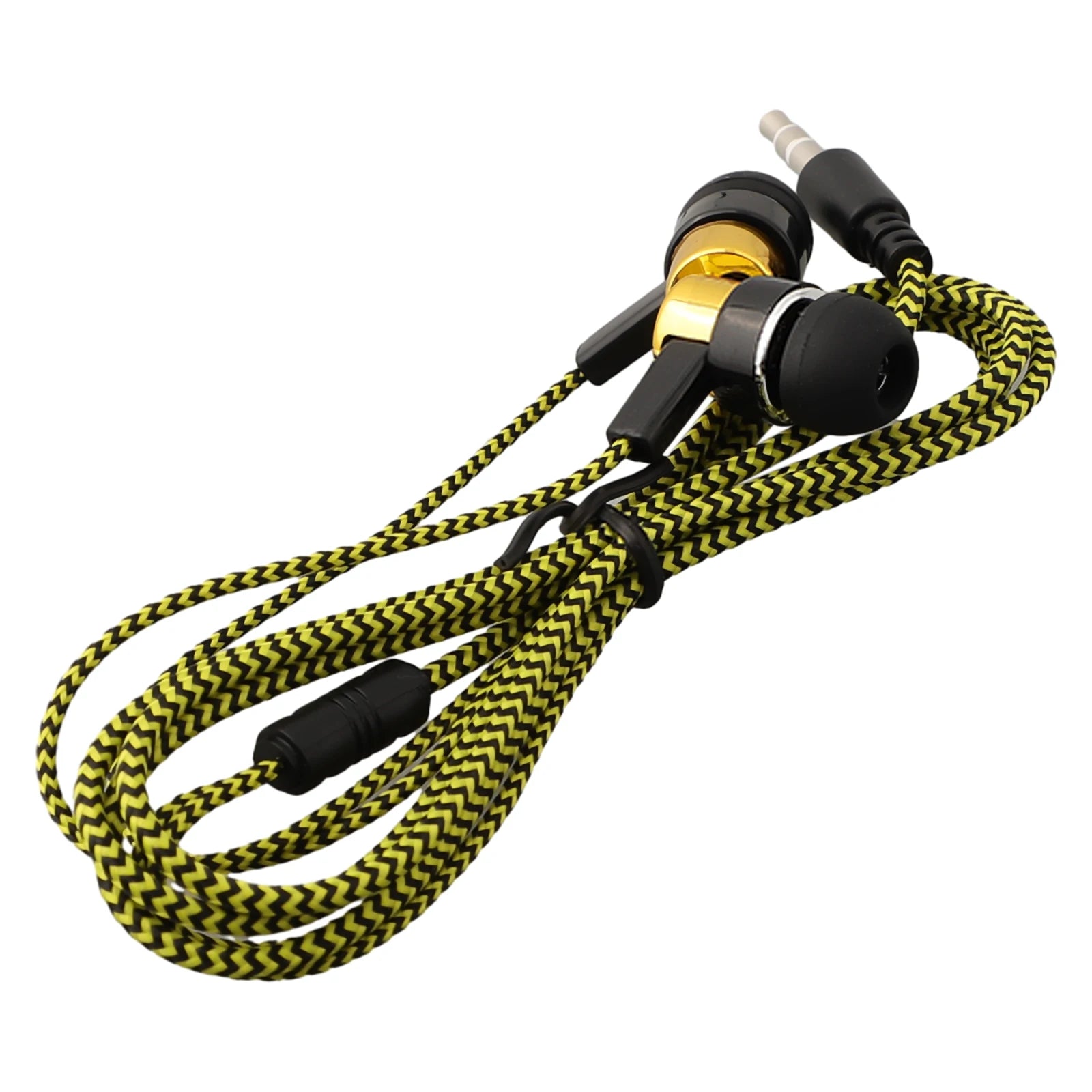 Experimente graves potentes con auriculares internos con cable, auriculares estéreo de 3,5 mm para dispositivos móviles, diseño con aislamiento de ruido