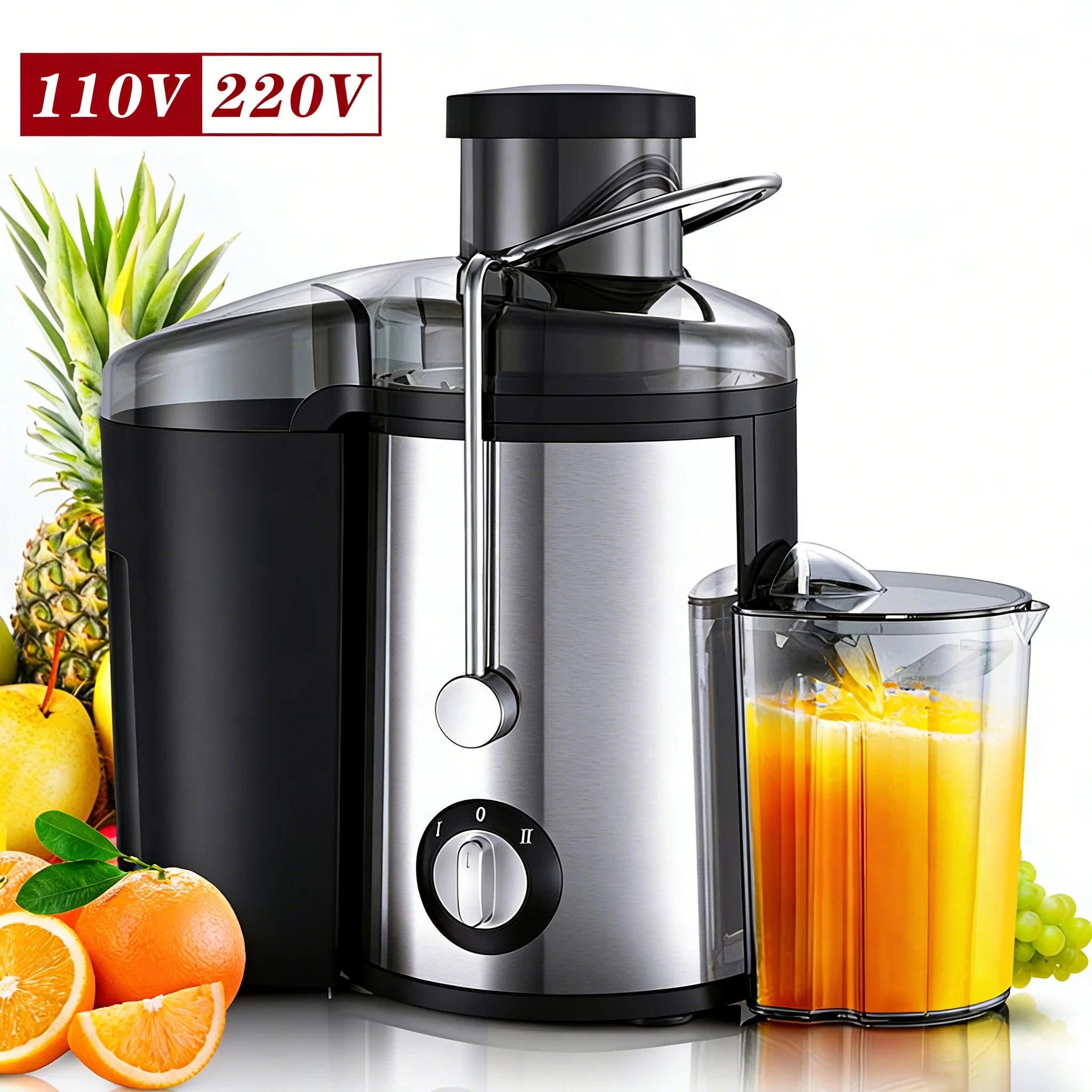 Licuadora Exprimidora Eléctrica Multifunción 1.5L 800W