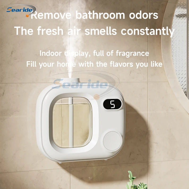 Máquina de aromaterapia automática Searide 50ml para baño y hogar