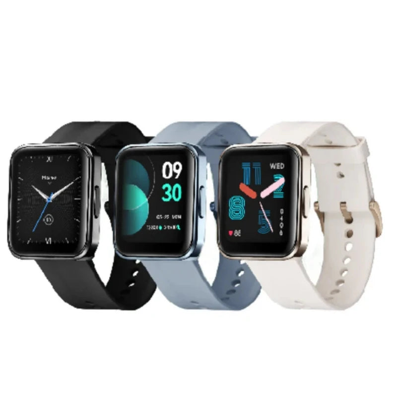 Nuevo Reloj Inteligente Maimo Watch Flow con Pantalla AMOLED de 1.6'', 5ATM, Monitor de Ritmo Cardíaco, Sueño, GPS, Compatible con Android e iOS, Esferas con Diseño IA y Monitoreo de SpO2