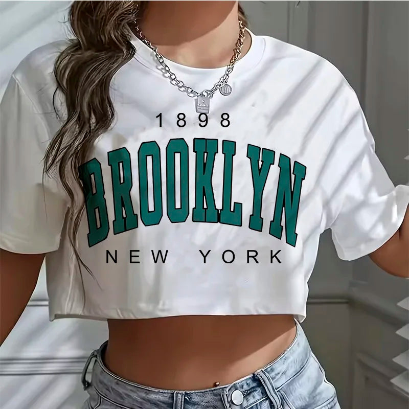 Camiseta Gráfica de Manga Corta con Diseño Deportivo