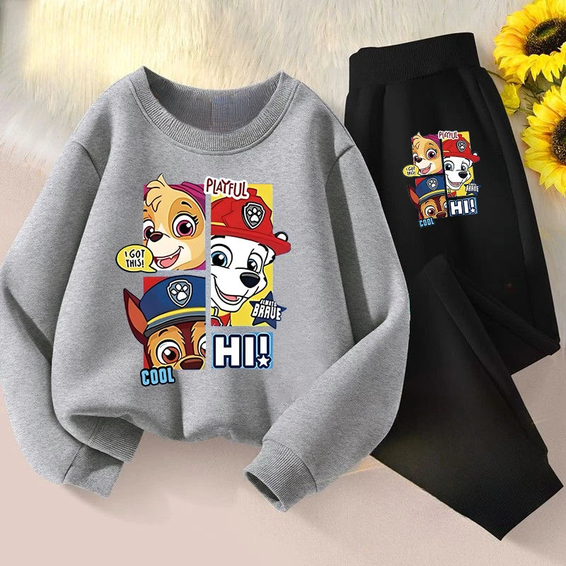 Conjunto de buzo con capucha y pantalón PAW Patrol para niños
