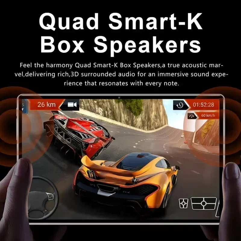 Tablet PC con Batería de 4000mAh, 8GB+256GB de Almacenamiento, Cámara HD, Sistema Operativo Android 15 para Entretenimiento y Negocios