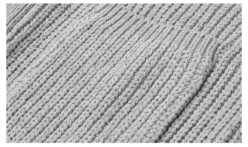Suéter grueso de lana de gama alta para hombre, Chaqueta de punto de Cable, abrigos casuales, marca de moda coreana, otoño, invierno, 2021